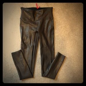 Spanx Faux Leather Leggings